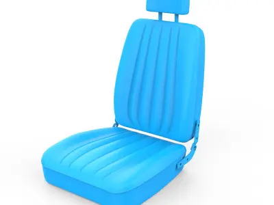 Vehicle Seat 3D Printing 3D print model