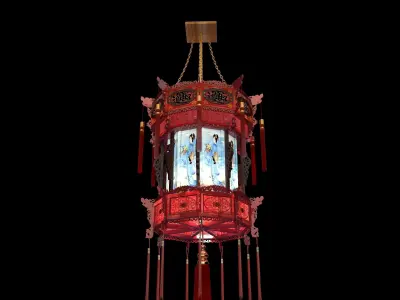 Chinese palace lantern   3D model order