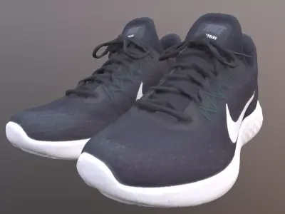 NIKE SKELUX RUNNING SHOES PBR Low-poly 3D model