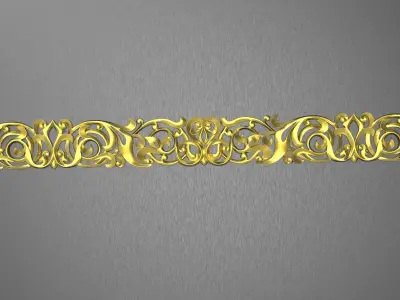 3d model ornament  3D model
