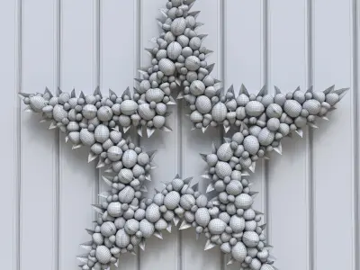 Christmas Wreath 3D model