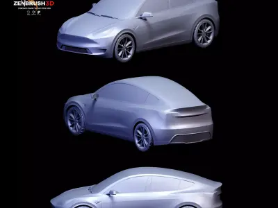 TESLA CAR - 3D PRINTIG 3D print model
