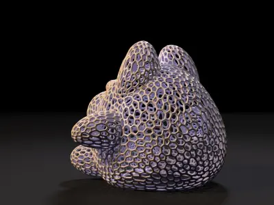 Cat ball 3D print model