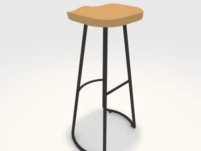 Bar Stool 8 3D model