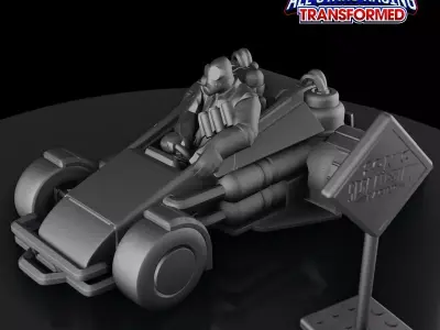 PYRO - TEAM FORTRESS 2 - SONIC and ALL-STARS RACING TRANSFORMED 3D print model