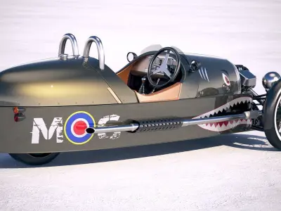 Morgan 3 Wheeler 2011-2020 3D model