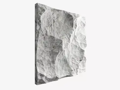 296-RockPanel piece of stone 3D model
