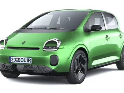 Renault Twingo E-Tech EV 2027 3D model