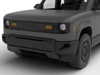 Slate Truck SUV 2027 3d model 3D model