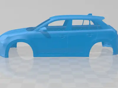 Fiat 600e - Body Car STL Model 3D print model