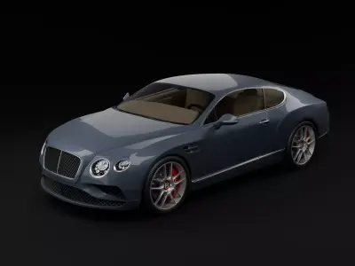 Bentley Continental GT 2016 3D model