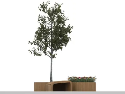 Seating parametric Free 3D model