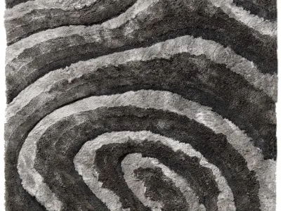 Carpet fur rug 3D model