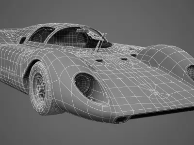 Ferrari 312 P Berlinetta 0868 - Classic 3D model