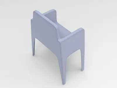 Liko Chair Low-poly 3D model