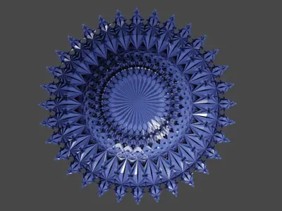 religion kaleidoscope decorative accessories 3D model