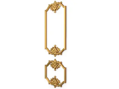 Classic decor ornament 163 3D model