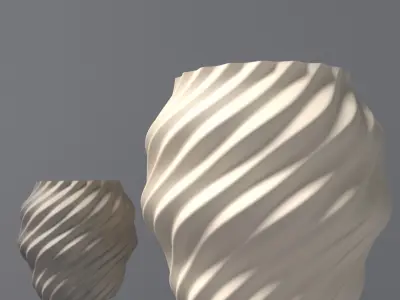 Modular vase  3D print model