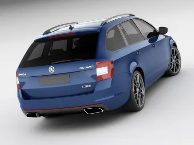 Skoda Octavia Combi RS 3D model