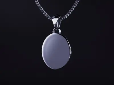 Medusa Pendant 3 Parts Separated or Full 3D PRINT CASTABLE 3D print model