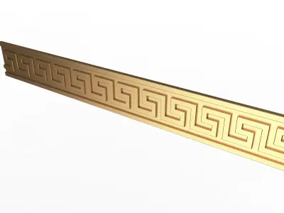 Ornament Element Molding 06 Low-poly 3D model