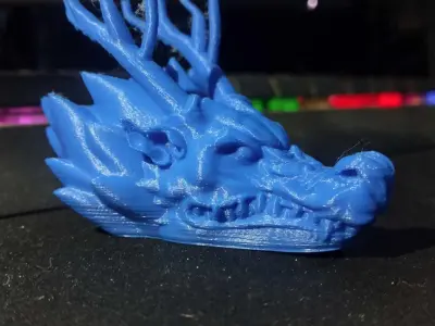 Majestic Eastern Dragon  Articulated Flexi Free 3D print model