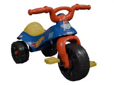 Fisher-Price Triciclo Hot Wheels Tough Trike 3D model