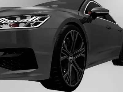 Audi A7  3D model