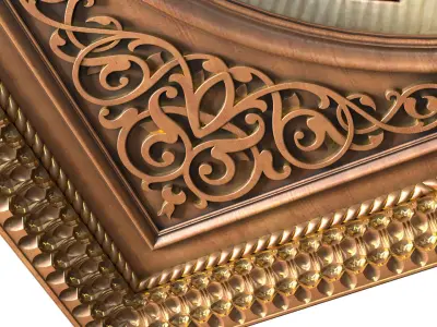 Ceiling in oriental style 3D model