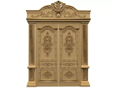 Classic Door Royal 1 3D model
