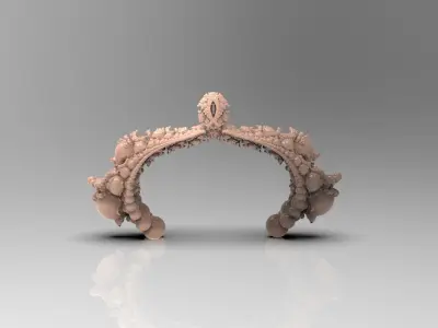 Fractal Kleinian - 2Fold symmetry 3 3D model