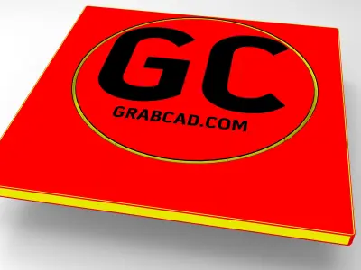 GrabCad puzzle toy 3x3 Free 3D model