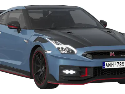 Nissan GT-R Nismo 2024 3D model