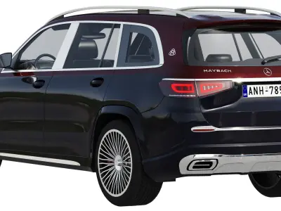 Mercedes-Benz Maybach GLS 3D model