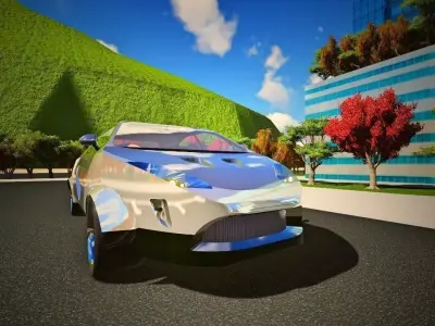 Low Poly Car simulator apk Free low-poly 3D model