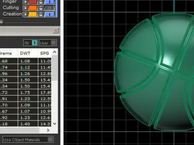 Basketball pendant 3D print model 3D print model