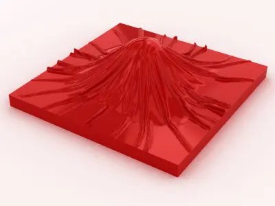 Decorative Heart 001 3D model