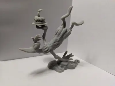 Birthday Bird - Dr Seuss Fan Art 3D Model Free 3D print model
