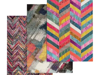 Rug Set 1644 3D model