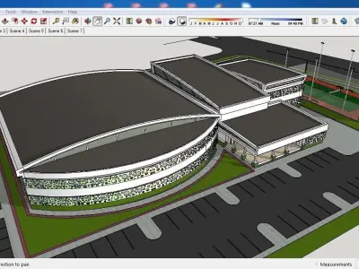 Sketchup Sport - Stadium 103 3D model