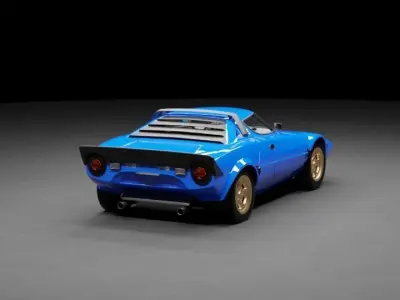 Lancia Stratos 3D model