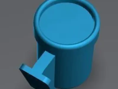 Dash manometer for scale autos in 1 24 scale 3D print model