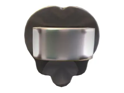 Spanish Flamenco Ring Low-poly 3D model