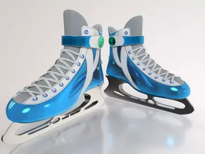 Ice skate 3D model