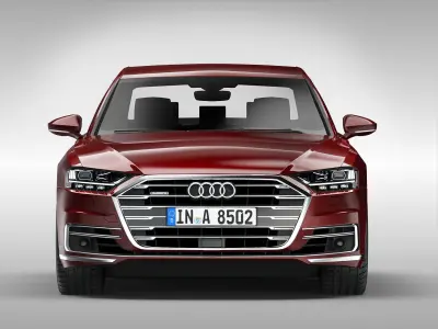Audi A8 2018 3D model