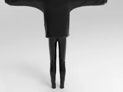 Full Set outfit- Jacket- Shirt- Pant 3D model