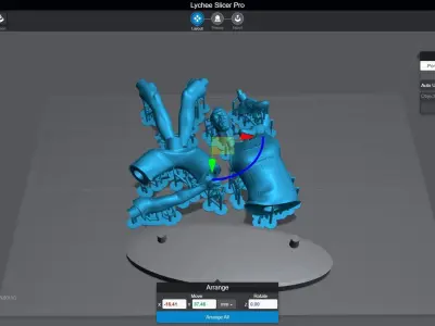  Usain Bolt 3D Printable 2 3D print model