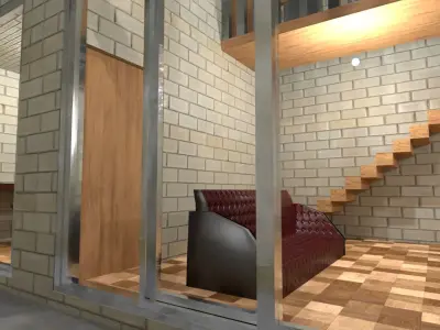 Casa De 2 Nivele 3D model