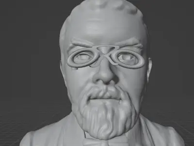 Henri Poincare 3D print model
