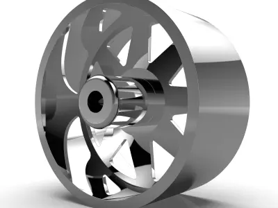 AMERICAN RACING CK06 PEAK CC WHEEL 3D print model